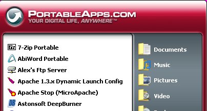 Portable Apps Menu