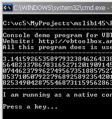 VBToolbox console app demo